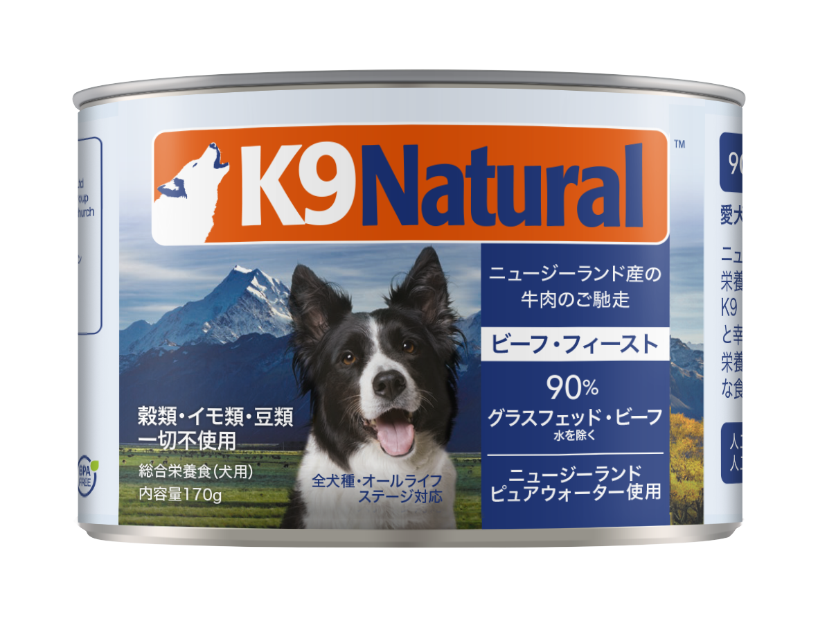 K9ビーフ・フィースト 170g