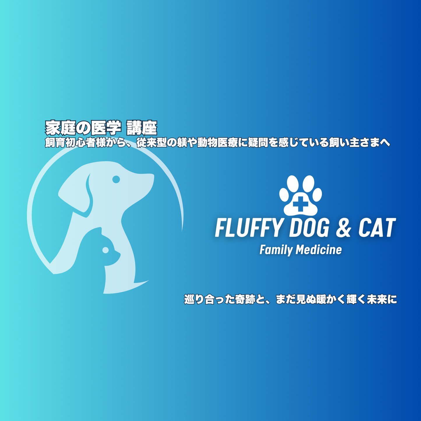 犬猫のための家庭の医学講座〈飼育初心者様から、従来型の躾や動物医療に疑問を感じている飼い主さま〉