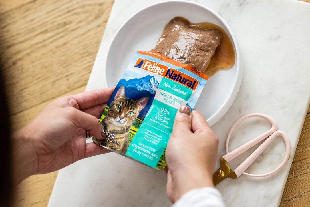 FL ホキ(白身魚)&ビーフ・フィースト 85g「パウチタイプ」