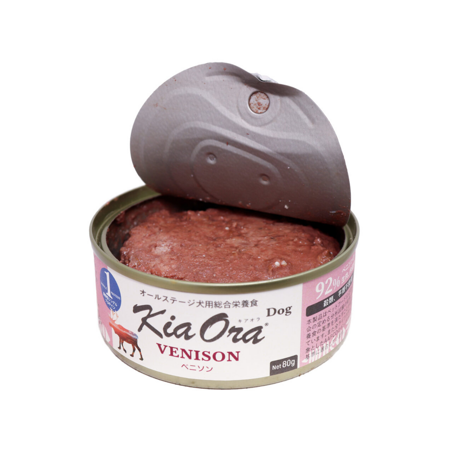 Kia Oraドッグ缶 ベニソン