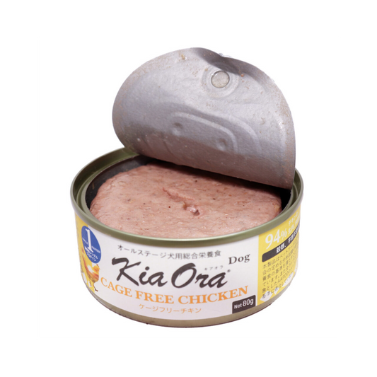 Kia Oraドッグ缶 ケージフリーチキン