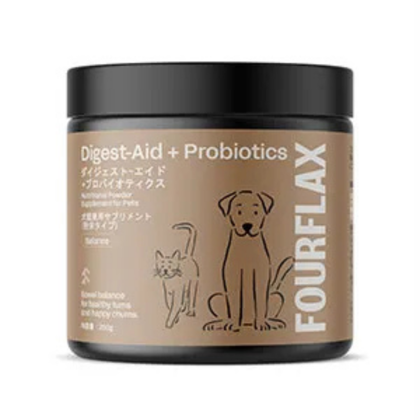FOURFLAX ダイジェスト-エイド+プロバイオティクス（犬猫兼用）
