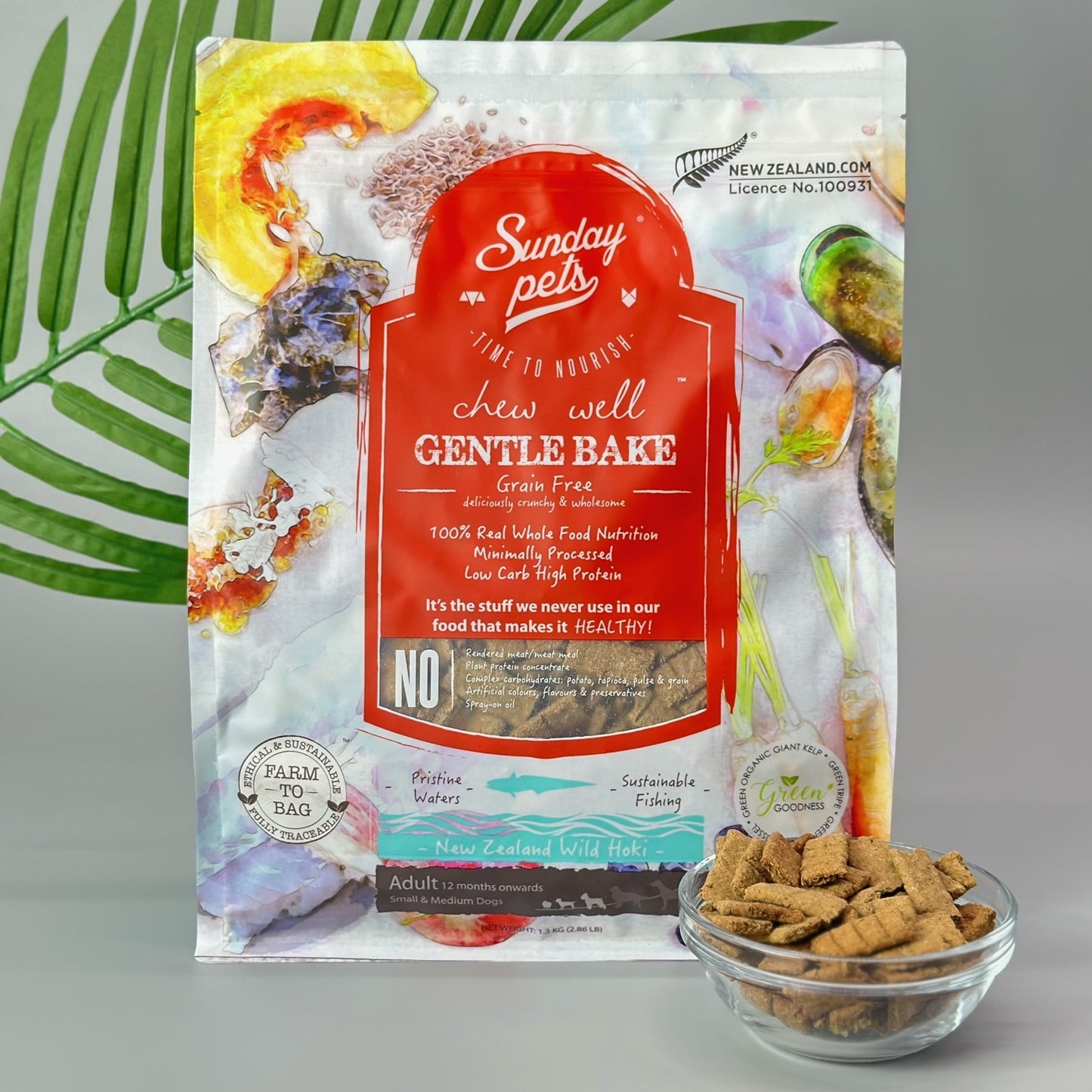 Sunday Pets ジェントルベイク ワイルドホキウィズトライプ【1.3kg】